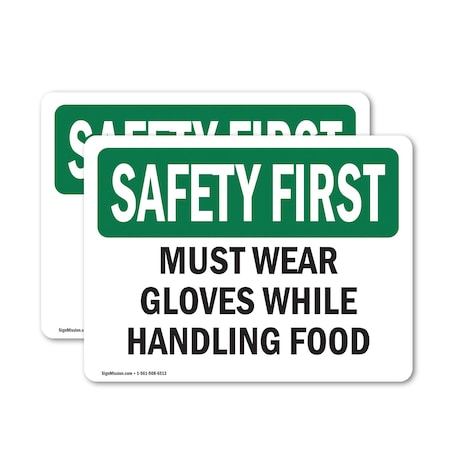 Signmission 18 in Height, 24 in Width, Vinyl Decal, Rectangle OS-2PACK-SF-D-1824-L-10676